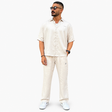 ست پیراهن و شلوار کمر کش